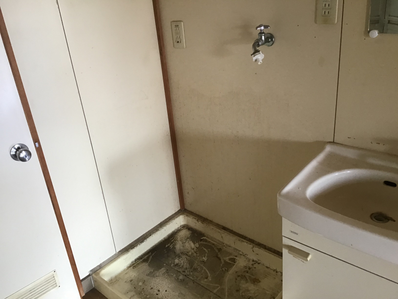 宇都宮市の洗濯機回収の作業後