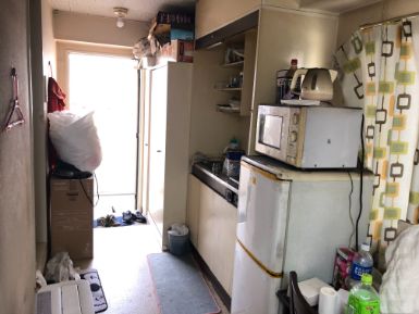 三原市の不用品回収の作業前