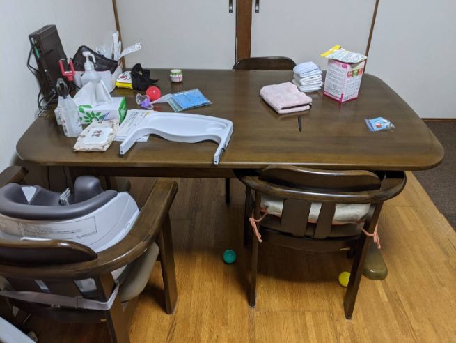 高松市の粗大ゴミ回収の作業前