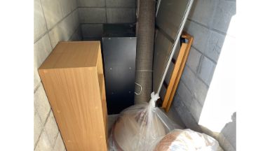 倉敷市の不用品回収の作業前