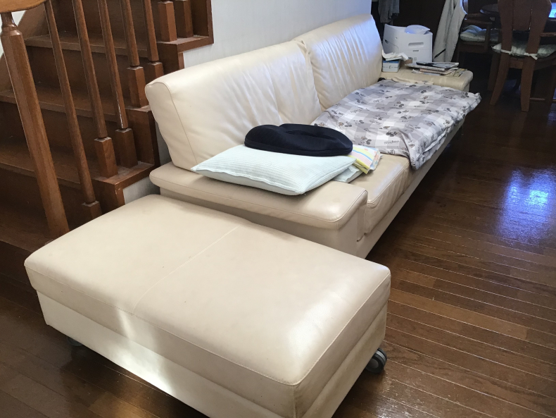 宇都宮市の粗大ごみ回収の作業前