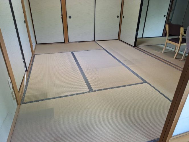 高松市の粗大ゴミ回収の作業後