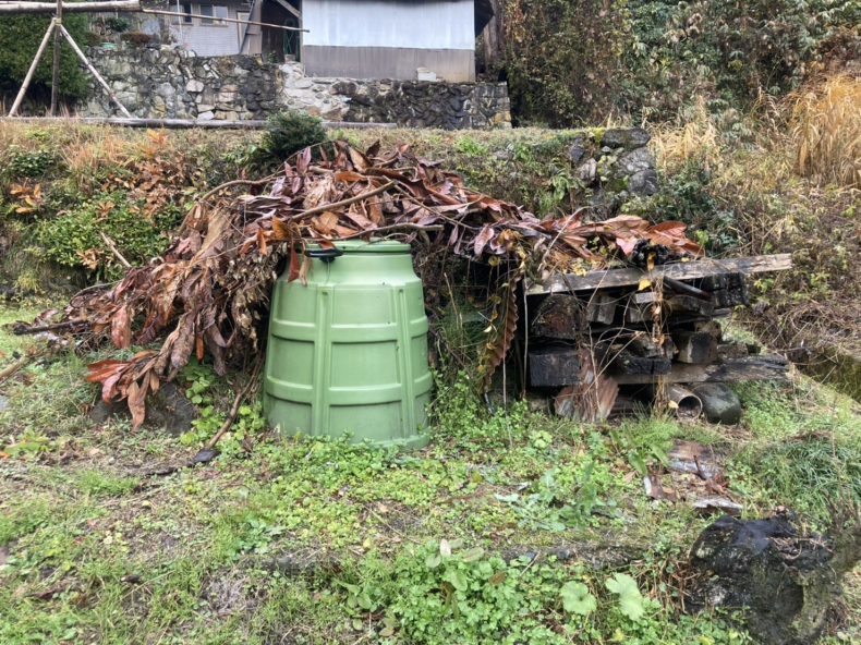 鳥取市の粗大ゴミ回収の作業前