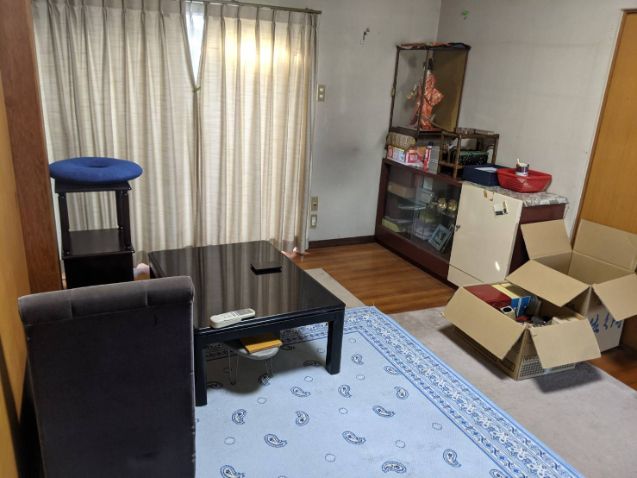 高松市で引越しに伴う一軒家丸ごとお片付けの作業前