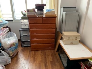 岩見沢市の大型ゴミ回収の作業前