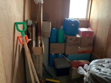岩見沢市のゴミ回収の作業前