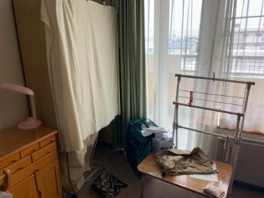 岩見沢市のベッド回収の作業前