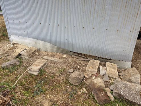 高松市の外回り不用品回収の作業後