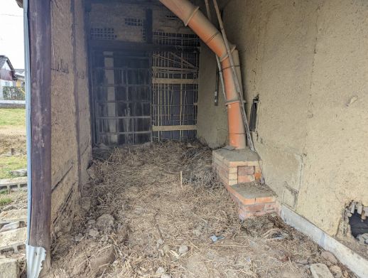 高松市の外回り不用品回収の作業後