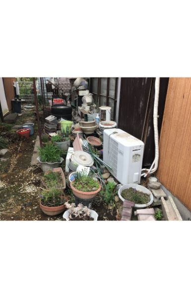 宇都宮市の粗大ごみ回収の作業前