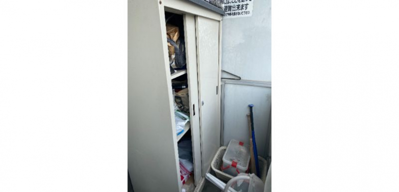 三原市の遺品整理の作業前