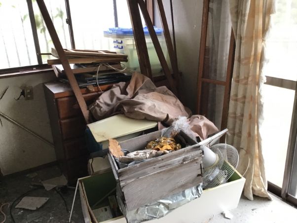 宇都宮市の不用品回収の作業前