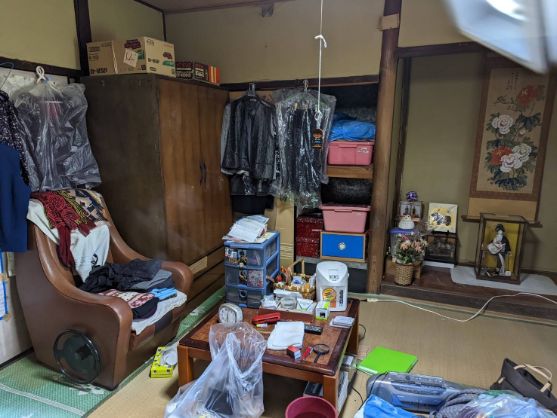 高松市の生前整理の作業前