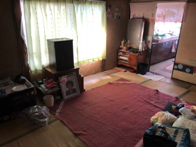 三原市の不用品回収の作業前