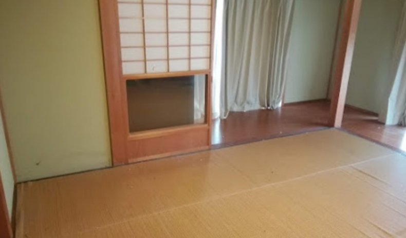 出雲市のお片付けに伴う2t車1台分の不用品回収の作業後