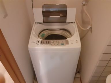 引越しのための洗濯機処分の作業事例