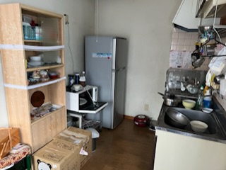 松山市の不用品回収の作業前