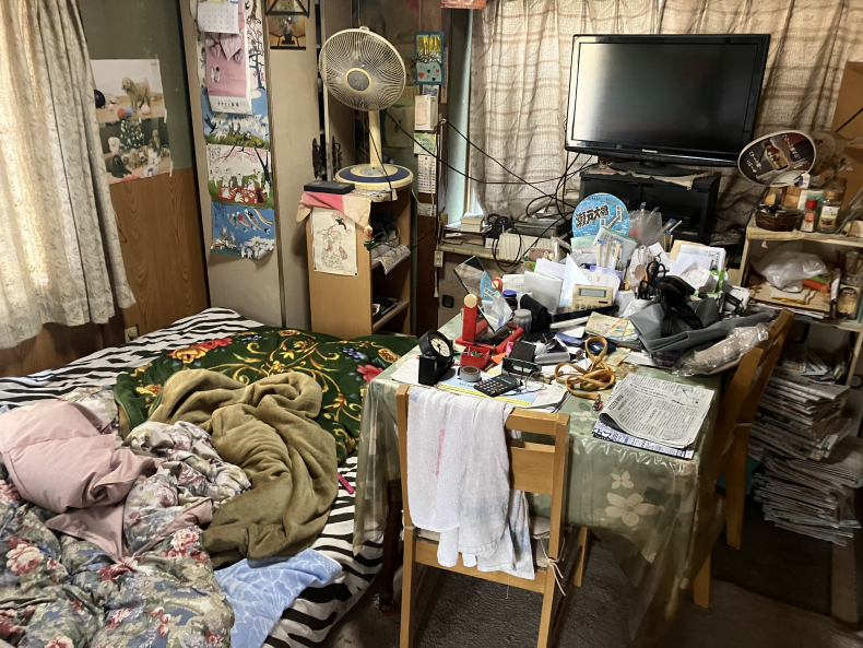 遺品整理に伴う不用品回収作業前