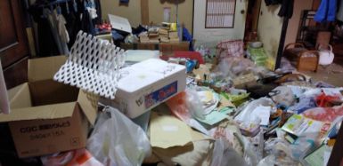 湯梨浜町の不用品回収の作業前