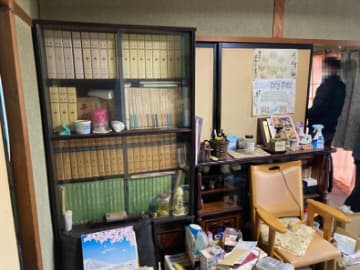 施設入居に伴う不用品回収の作業前