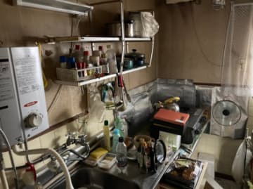 施設入居に伴う不用品回収の作業前