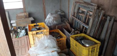 琴浦町の不用品回収の作業前