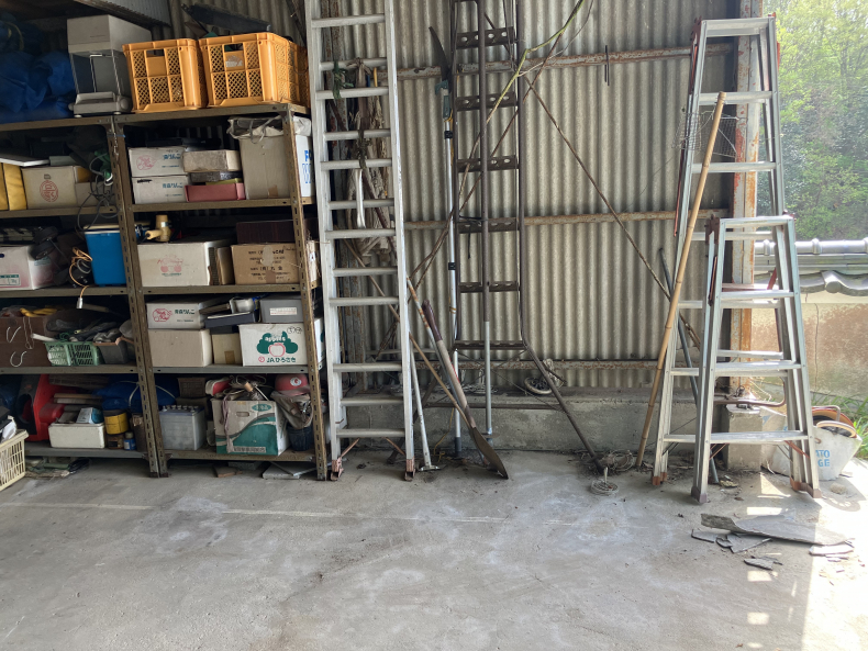 生前整理に伴う不用品回収の作業後