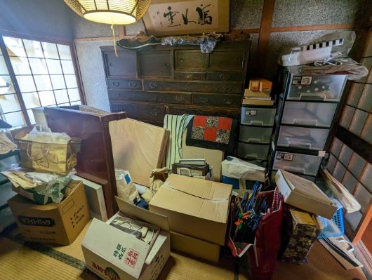 高松市の遺品整理の作業前