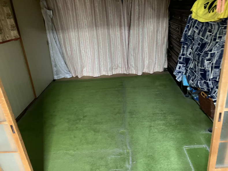 遺品整理に伴う不用品回収の作業後