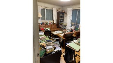 川崎市の粗大ゴミ回収の作業前②