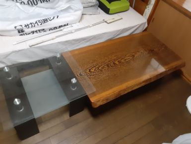 高崎市のテレビ処分の作業前