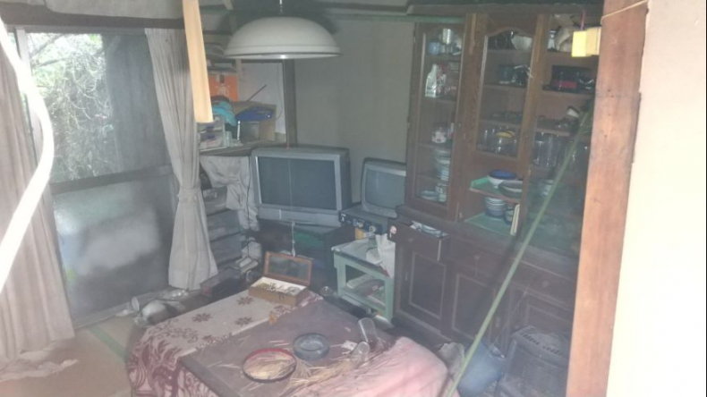 岡山市の遺品整理の作業前
