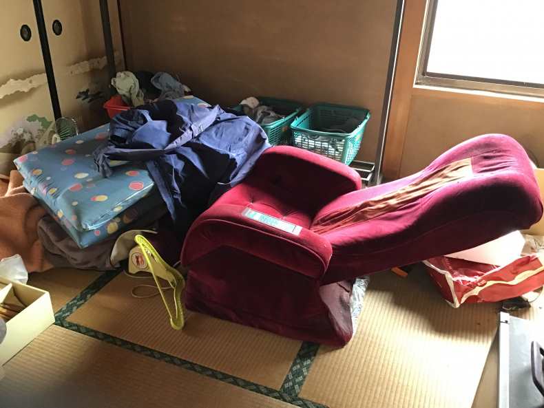 宇都宮市の残置物処分、作業前