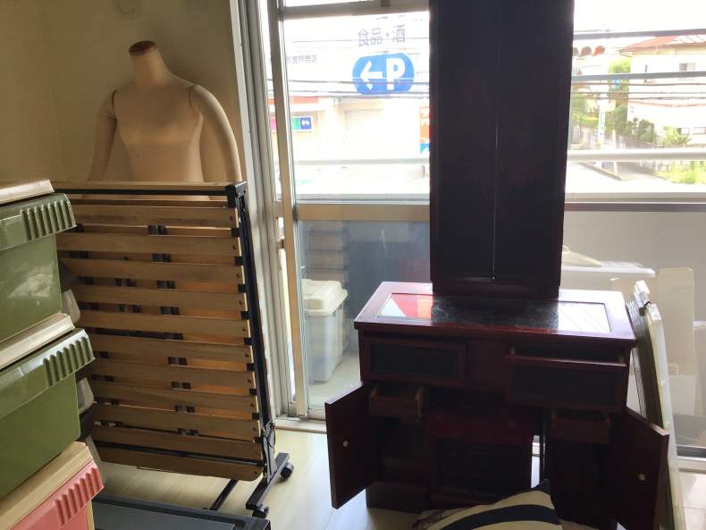 宇都宮市の不用品回収の作業前