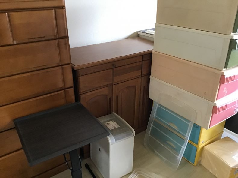 宇都宮市の不用品回収の作業前