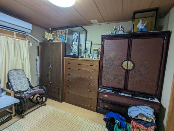 高松市の生前整理の作業事例の作業前