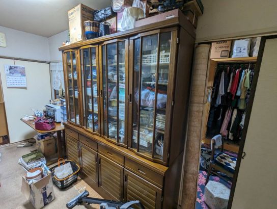 高松市の生前整理の作業事例の作業前