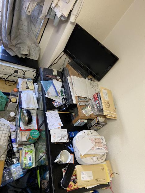 大阪市城東区の不用品回収の作業前