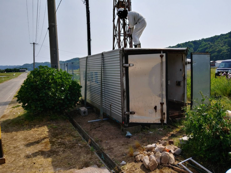 鳥取市Y様の作業実績