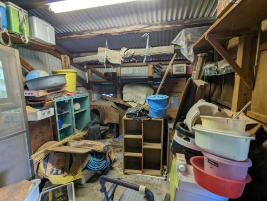 高松市の不用品回収の作業前