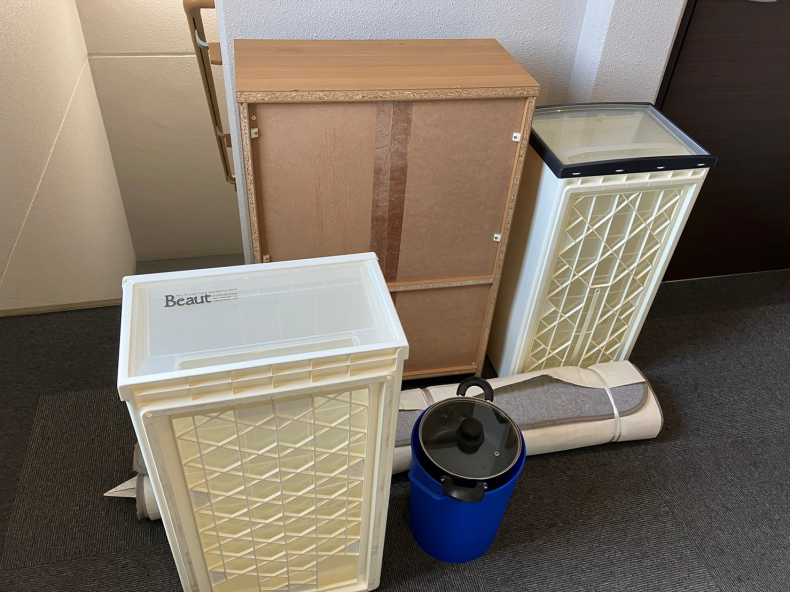 引越しに伴う不用品回収
