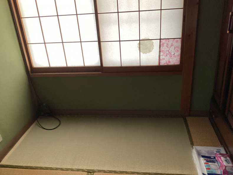 引越しに伴う不用品回収作業後