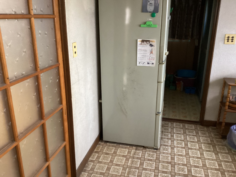 引越しに伴う不用品回収作業後