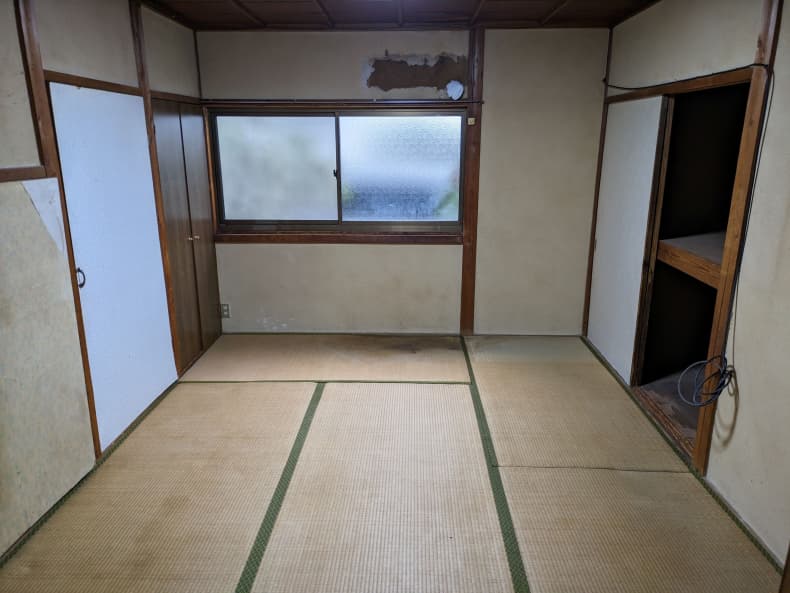 鳥取市の粗大ゴミ回収の作業後