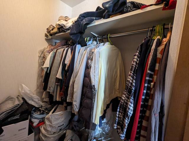 高松市の引越しゴミの作業前