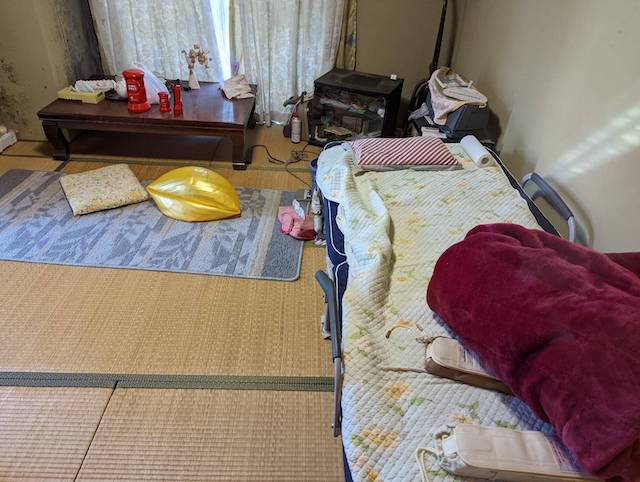 高松市の引越しゴミ回収の作業前