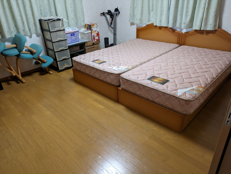 鳥取市の粗大ゴミ回収の作業前