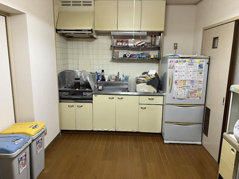 松山市の不用品回収の作業前