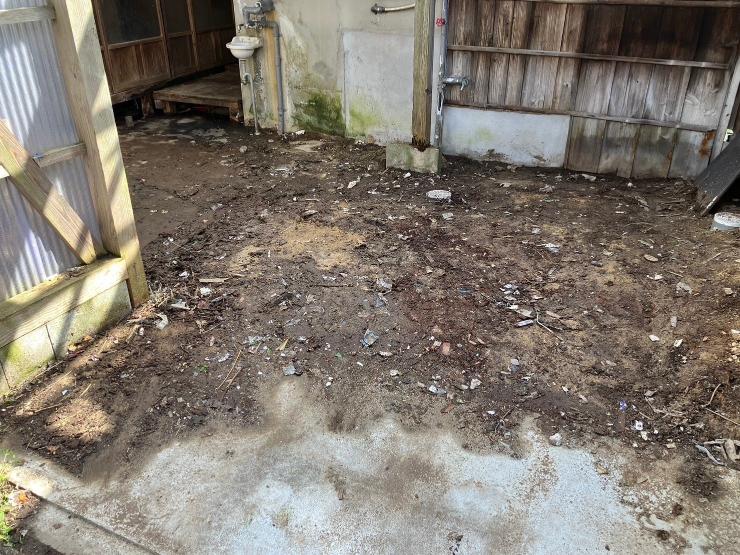 松江市の引っ越しに伴う残差物の片付け後