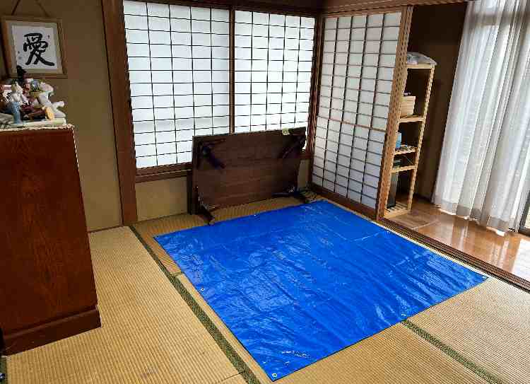 断捨離に伴う家具の回収作業後